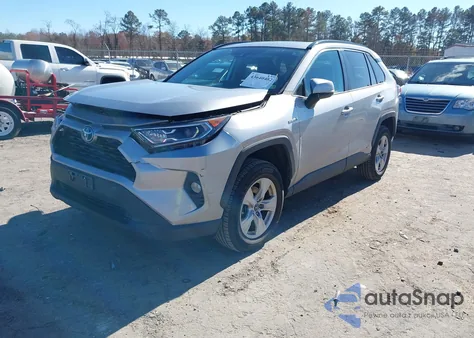 2020 Toyota Rav4 Hybrid Xle из США, поврежденный, VIN 2T3RWRFV4LW094638
